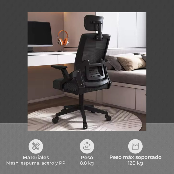 Silla de Oficina Presidente Doha Basculante