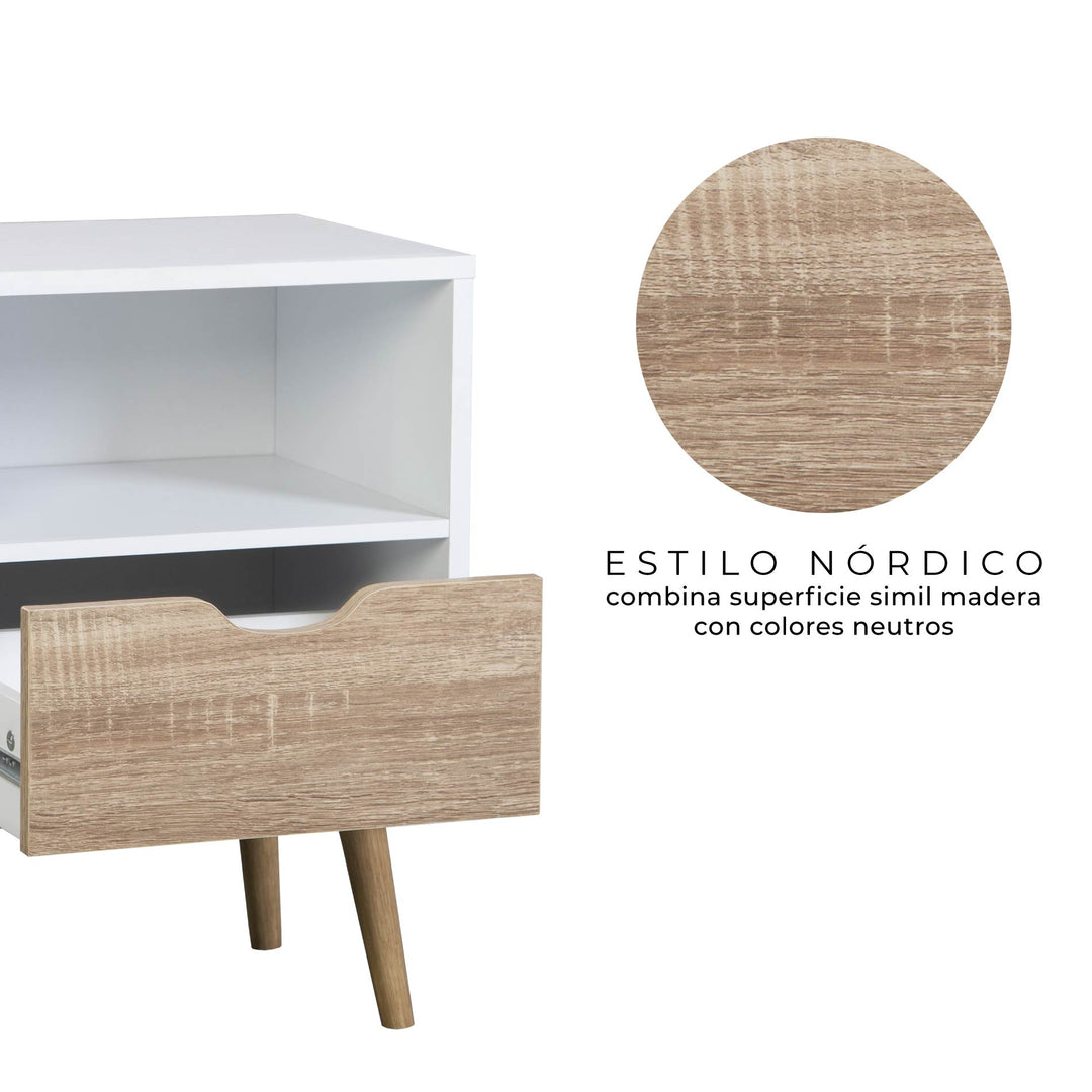 Mesa de Noche Tromso Nórdica