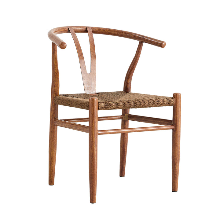 Set 2 Sillas de Comedor Makati Estilo Wishbone