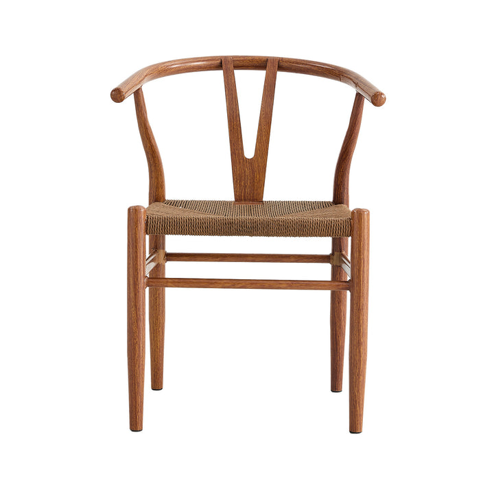 Set 2 Sillas de Comedor Makati Estilo Wishbone