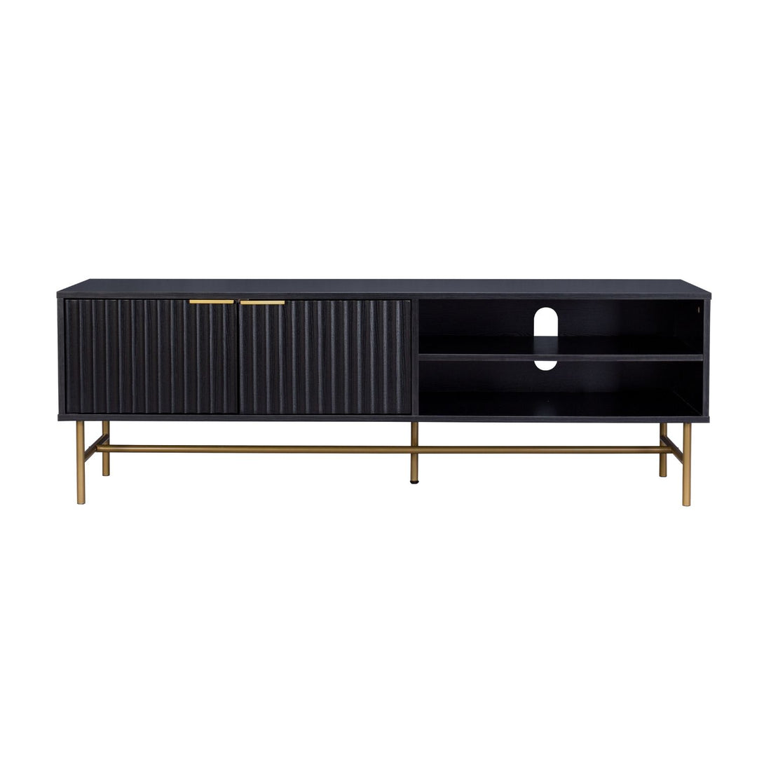 Mueble de TV Moderno Queens Negro