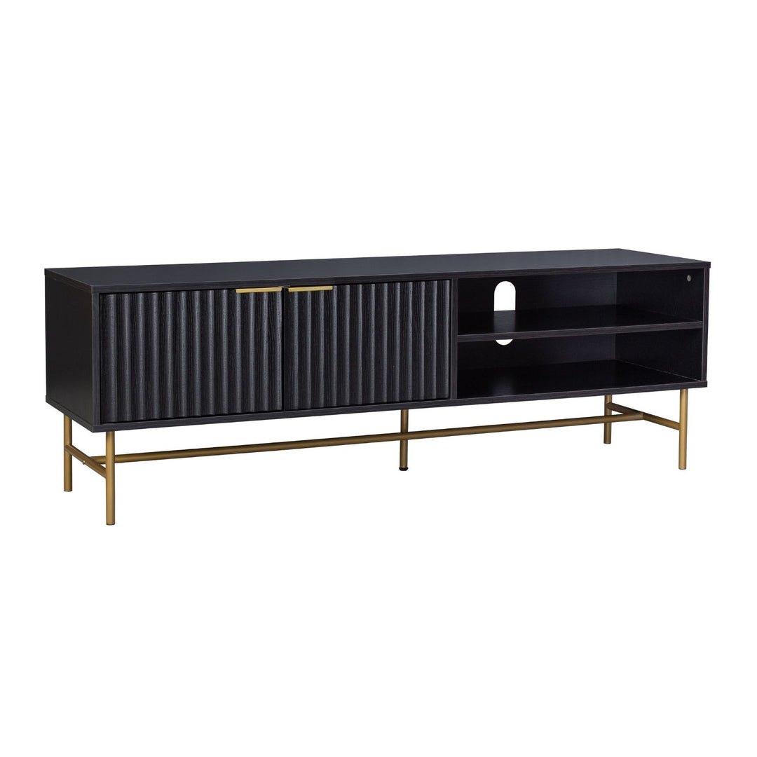 Mueble de TV Moderno Queens Negro
