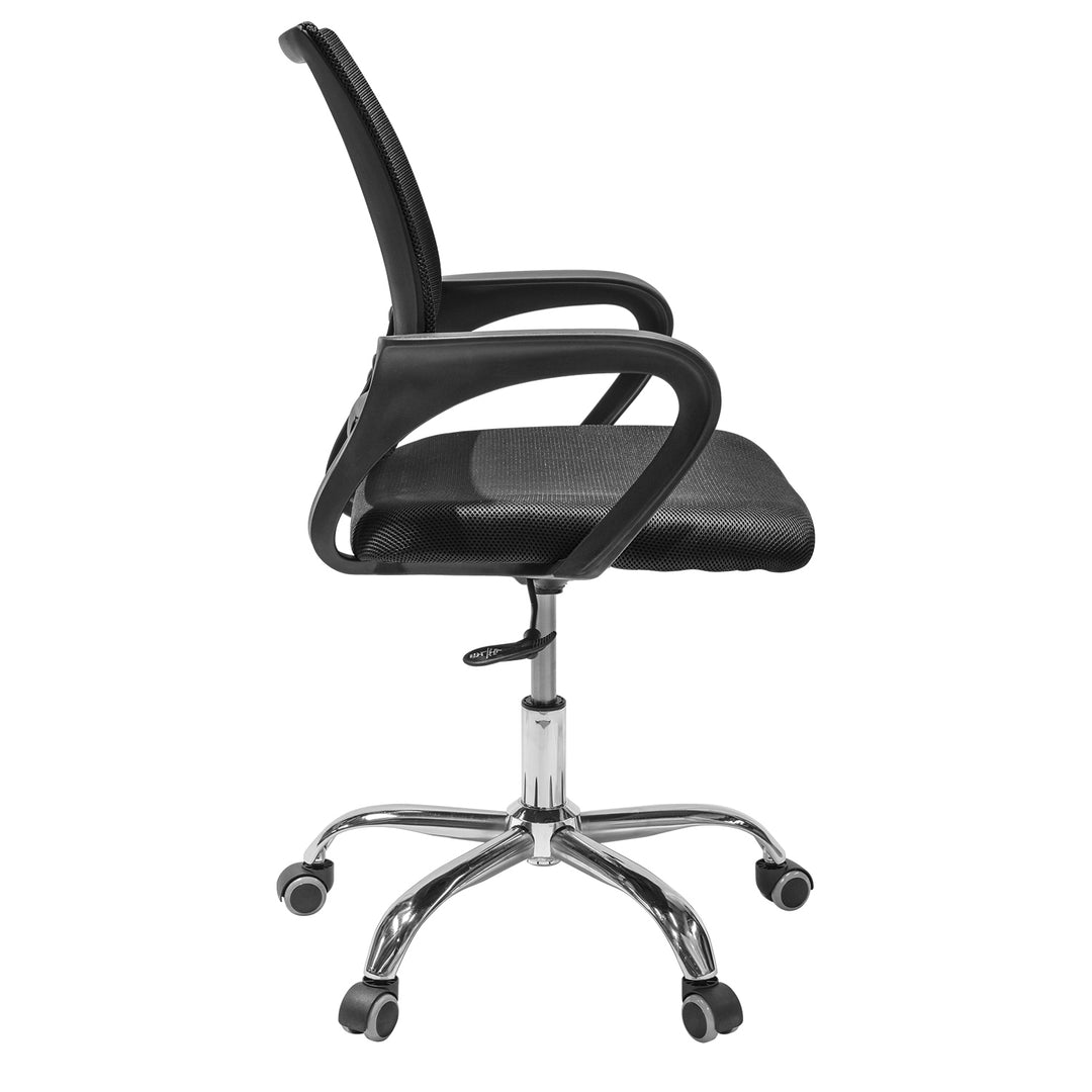 Silla de Oficina Ejecutiva Mesh con Base Cromada