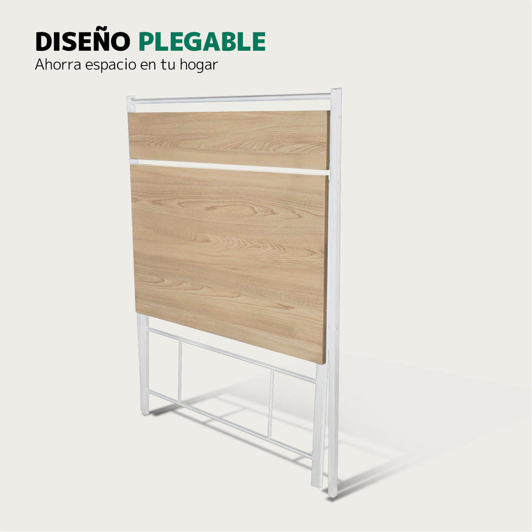 Escritorio Tripoli Plegable Blanco