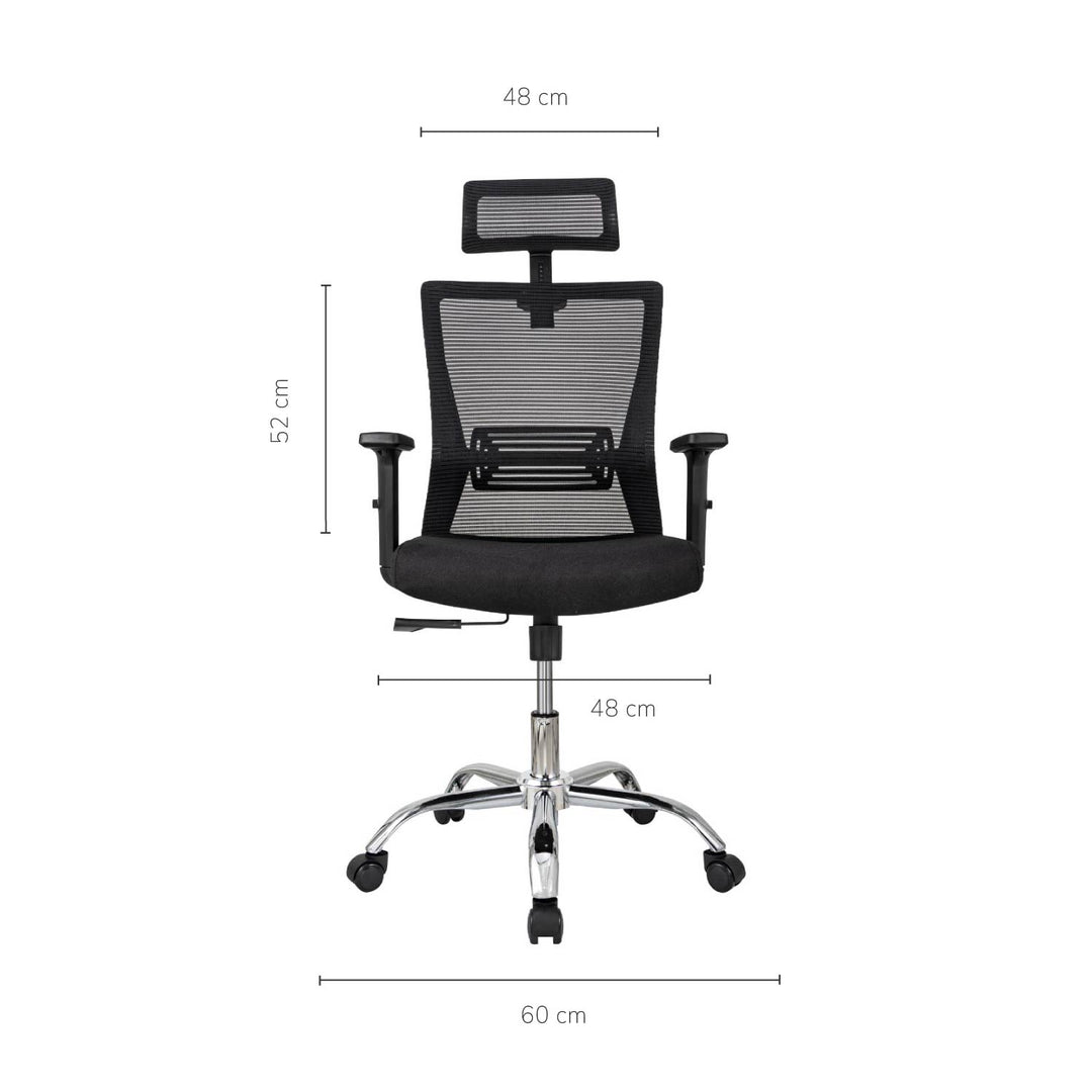 Silla de Oficina Presidente Praga Premium